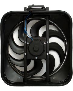 S-Blade Radiator Fan; High Performance Model with Thermostat; 15 In; 2800CFM