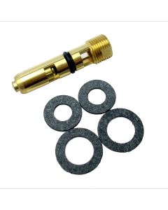 Carburetor Needle/Seat Assembly; 0.130 Adjustable; For Gasoline Applications