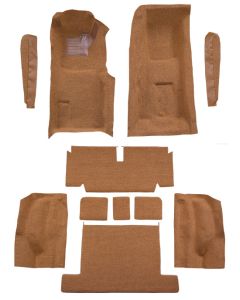 1971-1975 Corvette Coupe Complete Carpet, Molded w/ Mass Backing 4spd Trans | Cutpile Material