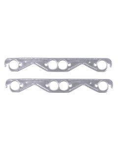 1955-1991 Mr Gasket Aluminum Header Gaskets GEN 1 283-400 w/Square Ports





