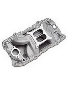 1966-1974 Corvette Edelbrock 75611 Polished Big Block Oval Port RPM Air-Gap Manifold	