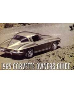 1965 Corvette Owners Manual	