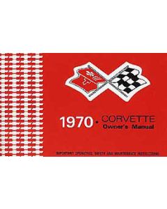 1970 Corvette Owners Manual	