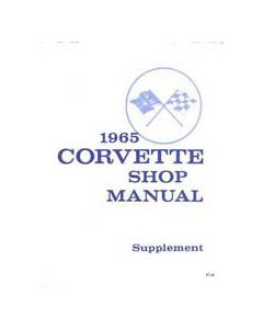 1965 Corvette Shop Manual Supplement	