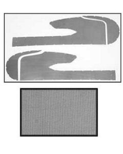 Door & Kick Panel Metal Inserts, 1958