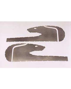 1959 Corvette Door And Kick Panel Metal Inserts	