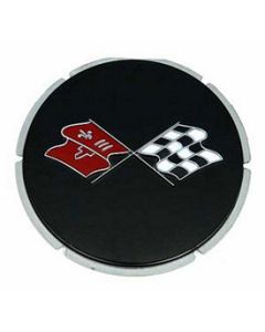 1967 Corvette Gas Door Insert Emblem	