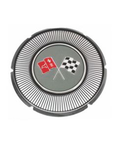 1966 Corvette Gas Door Insert Emblem	
