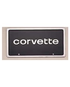 Plate,Lic Btm Mt w/Chrome Trim