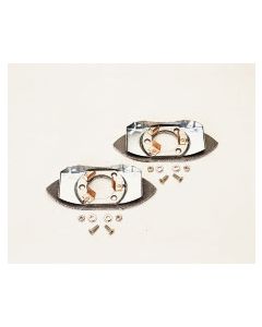 Rear Exhaust Bumper Retainers, 1958-1960