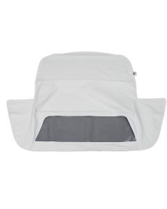 1986-1989 Corvette Convertible Top Vinyl Bright White With Soft Window	