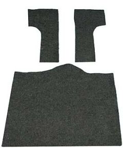 1968-1977 Corvette  Jute Carpet Backing Rear	