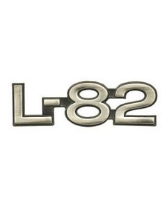 1980 Corvette Side Fender Emblem L82	