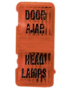 1969-1971 Corvette Door Ajar Warning Lens	