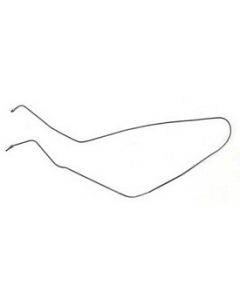 Corvette Brake Line, Front To Rear, For Cars With Power Brakes, Steel, 1965