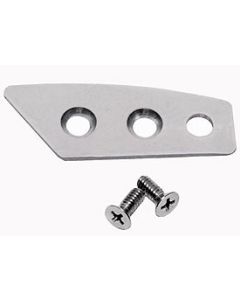 1968-1977 Corvette Roof Lock Trim Pin Plate Right	