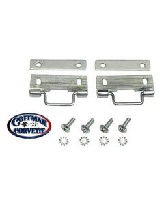1956-1960 Corvette Convertible Top Bow Swing Latches Rear	