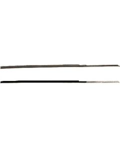 Upper Door Panel Felts, Convertible, 1963-1966