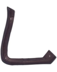 1964-1967 Corvette Door Auxiliary Dogleg Weatherstrip Coupe And Convertible Left	