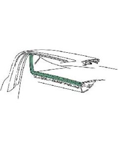 1968-1972 Corvette Rear Window Weatherstrip Coupe	