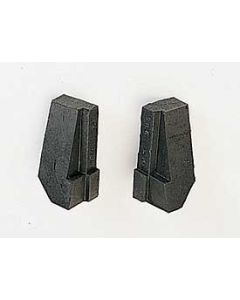 1956-1962 Corvette Convertible Header Bow Wedges Front	