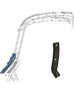 1963-67 Corvette Hinge Pillar Post Coupe LH Weatherstrip