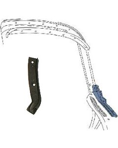 1963-67 Corvette Hinge Pillar Post Coupe RH Weatherstrip