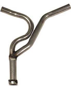 76-77All,78 L48 Rear Exhaust Y Pipe,Aluminized, 2-1/4"
