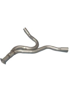 Rear Exhaust Y Pipe, Aluminized 2-1/2", 1978-1981