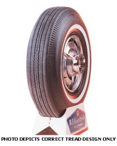 1966-67 Tire, 7.75 x 15, Silvertown, 5/8" Whitewall, BFG