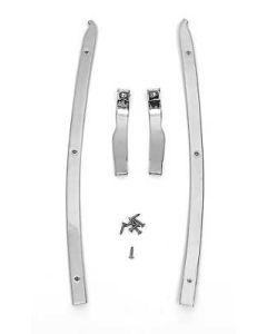 Quarter Trim Panel Molding Set,Chrome,Convertible,68-75