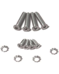 1958-1962 Corvette Windshield Frame And Trim Screws Upper	