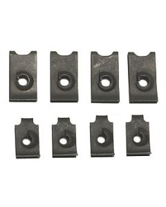 Gas Door & Bezel Trim J-Nuts, 1963-1967