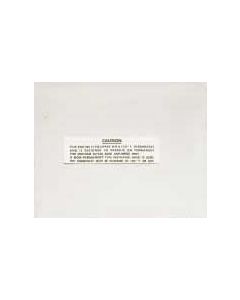 Radiator Decal, Caution, 1958-1962