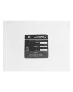 1970 Corvette Air Conditioning Decal, Compressor