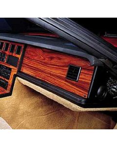 1984-1989 Corvette Passenger Side Dash Insert Rosewood	