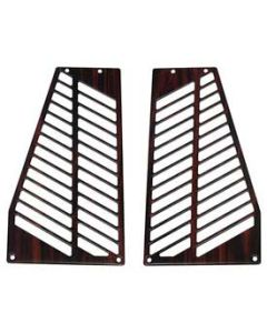 1990-1996 Corvette Speaker Covers, Convertible, Rear