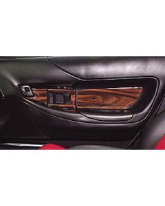 1990-1993 Corvette Door Panel Kit Rosewood	