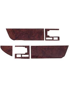 1990-1993 Corvette Door Panel Kit Burlwood	