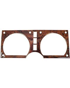 1978-1982 Corvette Speedometer And Tachometer Trim Kit Burlwood	