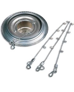 Rally Wheel Center Cap Locks, 1967-1982