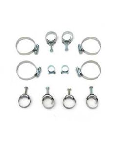 Heater/Radiator Hose Clamp Set, LT1, 1970-1972