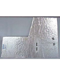 Underbody Insulation, Left, 1968-1969