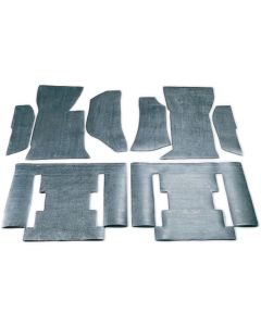 1963-1967 Corvette  Carpet Insulation Kit Front Coupe	