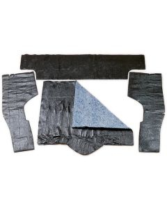 1963-1967 Corvette  Carpet Insulation Kit Rear Coupe	