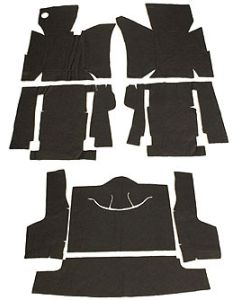 1963-1967 Corvette  Complete Carpet Insulation Set Coupe	