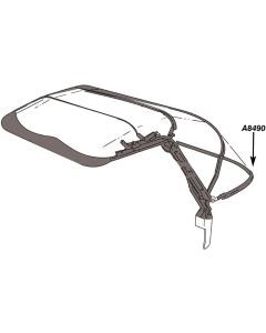 1968-1975 Corvette Bow Top Rear Convertible	