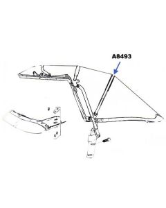 1963-1967 Corvette Tack Bow Convertible Top Center	