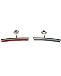 1960-1962 Corvette Dash Insert Color Bars