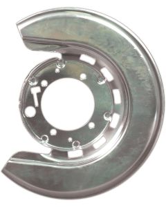 Corvette Brake Caliper Shield, Right, Rear, 1965-1975